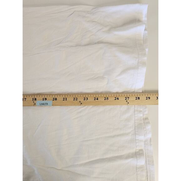 VOLCOM Men's White Blue Logo 100% Cotton Skater Beach Short Sleeve T-Shirt SZ XL - Picture 7 of 7